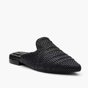 Birdies super comfy mules in black woven. Worn only once. Size 7.5